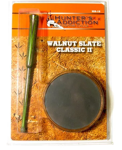 Hunter’s Addiction Walnut Slate Classic II Turkey Call