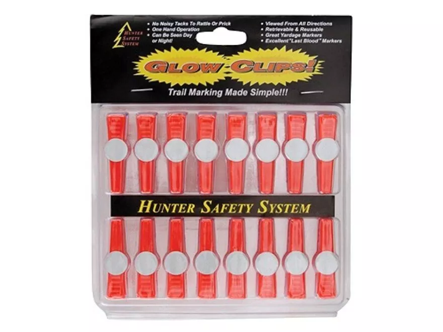 Hunter Safety System Glow Clips #GC-16