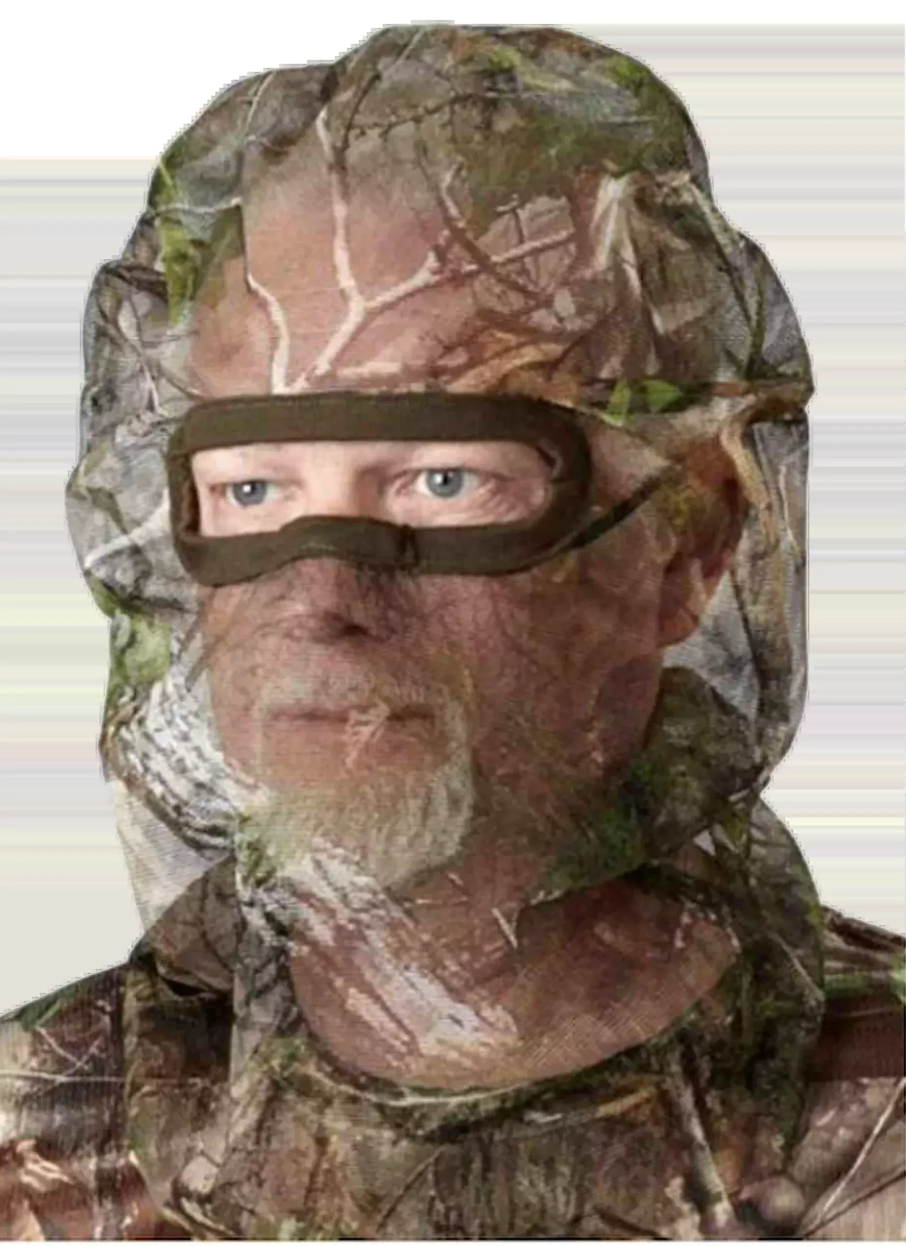 Hunters Specialties Flex Form II Mesh Head Net, Realtree Edge Camo, Adjustable Nose Bridge, 100120