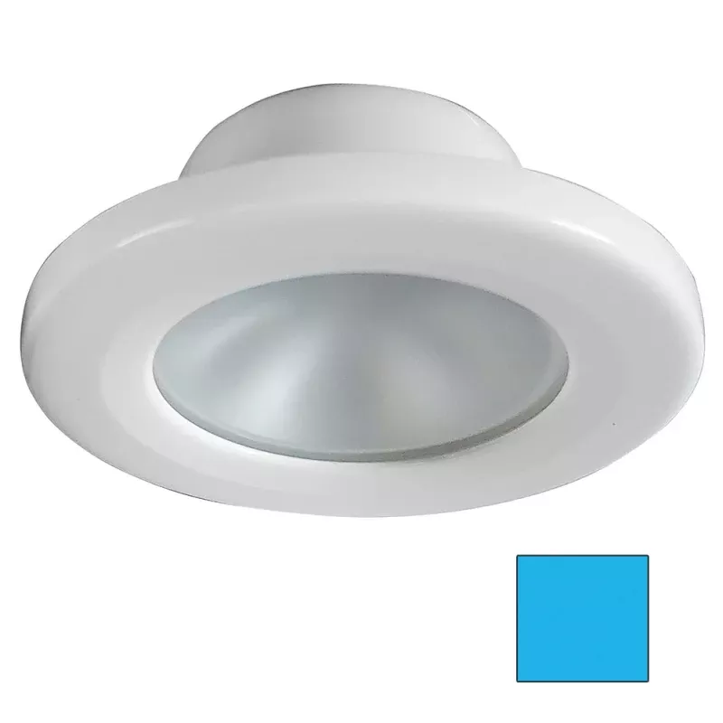 i2Systems Apeiron A3100Z Screw Mount Light – Blue – White Finish