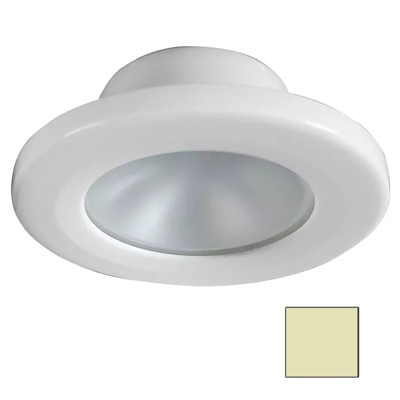 i2Systems Apeiron A3101Z 2.5W Screw Mount Light – Warm White – White Finish