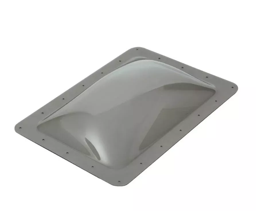 Icon Solar Gray Rectangular Outer Skylight, 18"W x 26"L• 12555