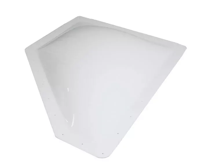 Icon White Neo Angle Outer Skylight, 25.5" W x 32.5" L• 12594