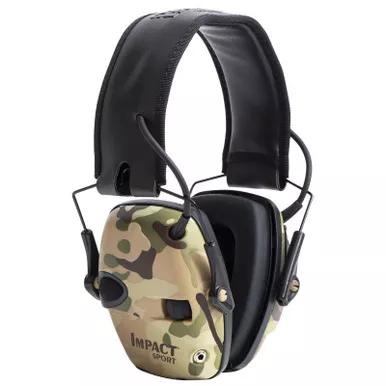 Impact Sport Multi-Cam Electronic Earmuff NRR 22db