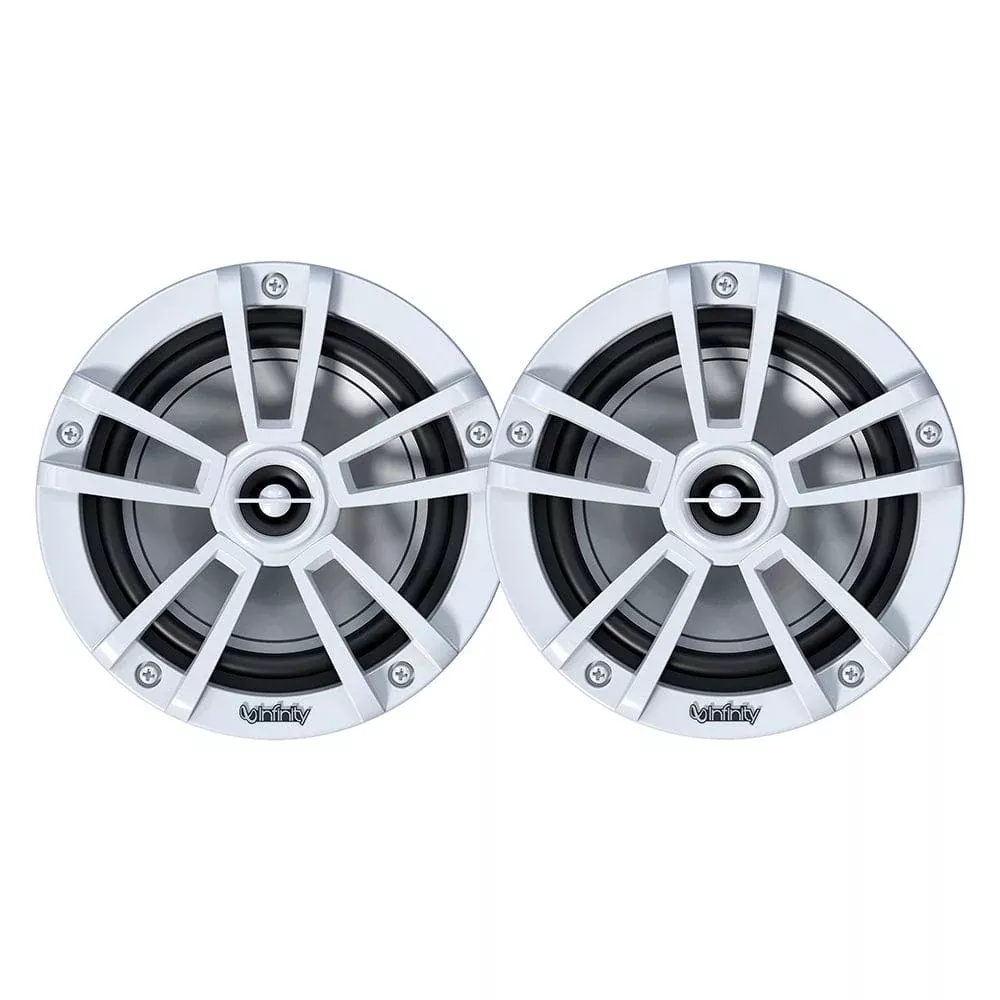 Infinity 6.5" Marine Reference Series Speakers - White - BULK PACKAGING
