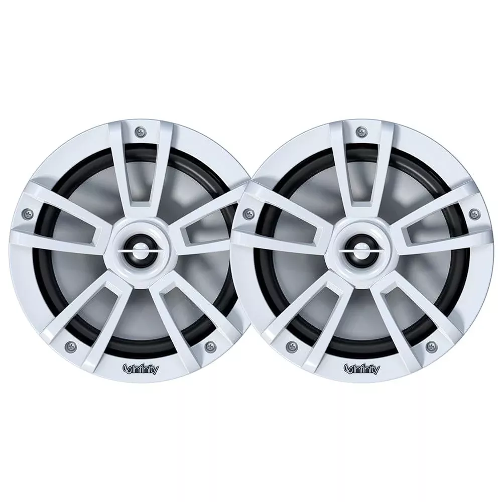 Infinity 8″ Marine RGB Reference Series Speakers – White