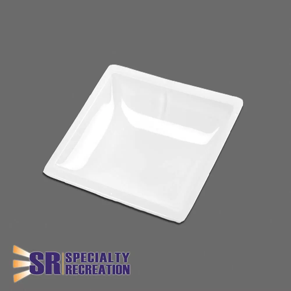 Inner Garnish, 22x22 – White