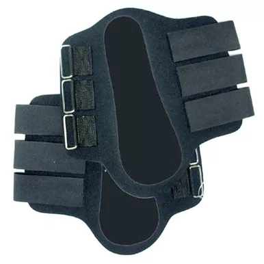 INTREPID INTERNATIONAL Draft Horse Black Splint Boots (114281)