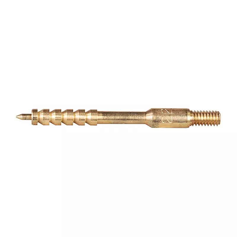 J. Dewey .22 Caliber Brass Jag - Male Threaded