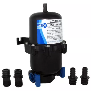 Jabsco 0.65-Liter Mini Accumulator Tank with Bladder