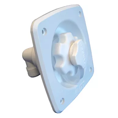 Jabsco 44411 White 45-PSI Flush Mount Regulator