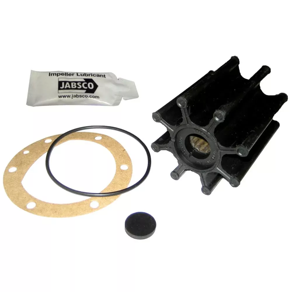 Jabsco Impeller Kit – 8 Blade – Neoprene – 2-9/16″ Diameter x 3″ W, 5/8″ Shaft Diameter [17018-0001-P]