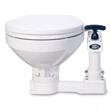Jabsco Manual Marine Toilet Regular Bowl Raw Water