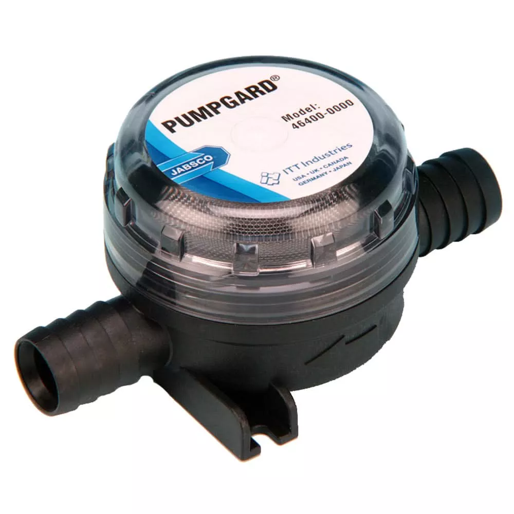 Jabsco Pumpgard In-Line Strainer 3/4″ Barb (Low Profile) [46400-0000]