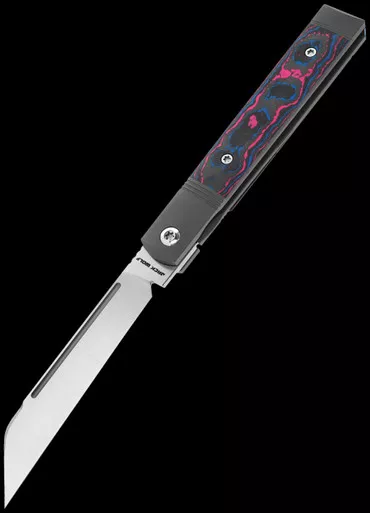 Jack Wolf Feelbetter Jack Camo Carbon Miami Folding Knife