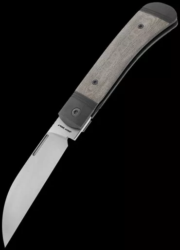 Jack Wolf Knives Diamondback Jack Micarta Folding Knife