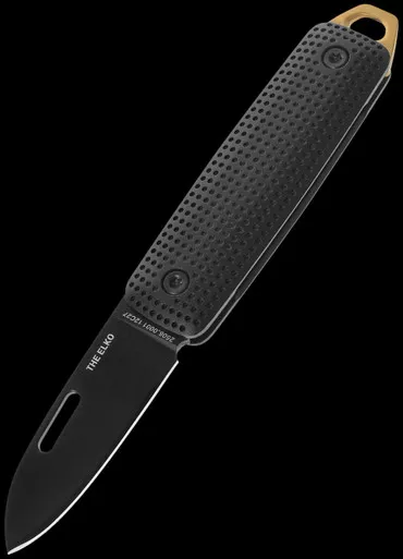 James Brand "The Elko" Black & Fire Folding Knife