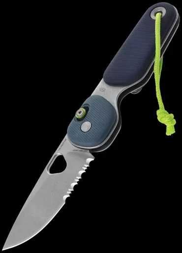 The James Brand 'The Redstone' Stonewash Tidal Blue Folding Knife