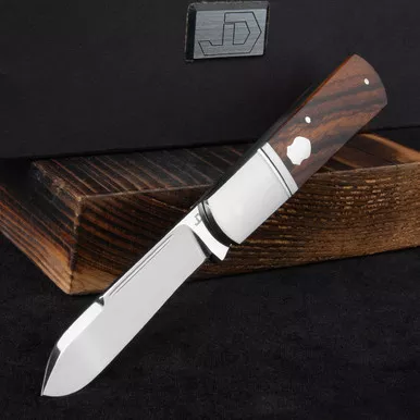 JD Knives Barlow Arizona Desert IronWood Custom Knife