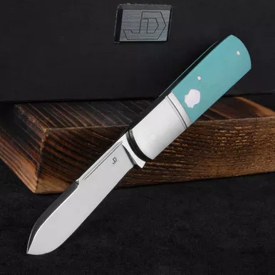 JD Knives Barlow Tiffany CamoQuartz Custom Knife