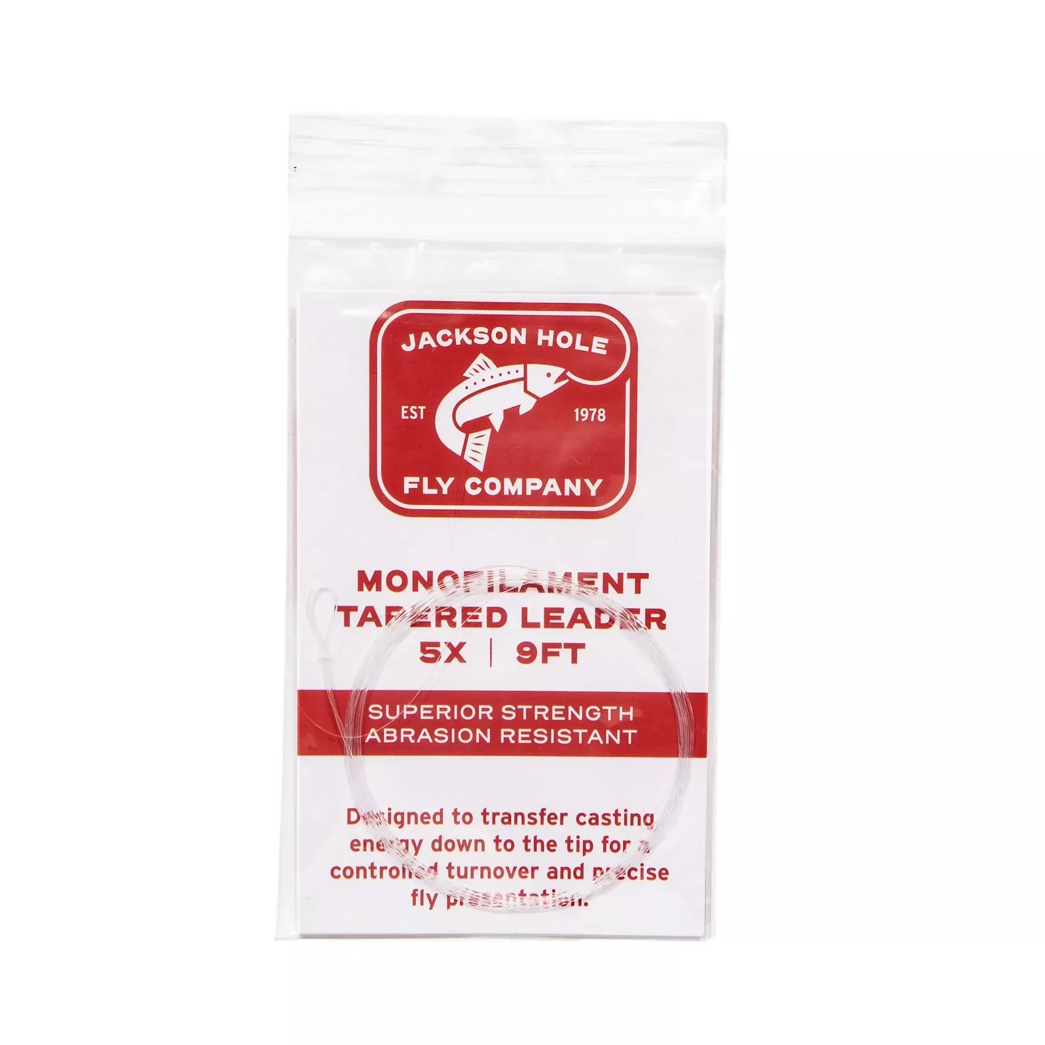JHFLYCO Monofilament Nylon Tapered Leader – 3 Pack