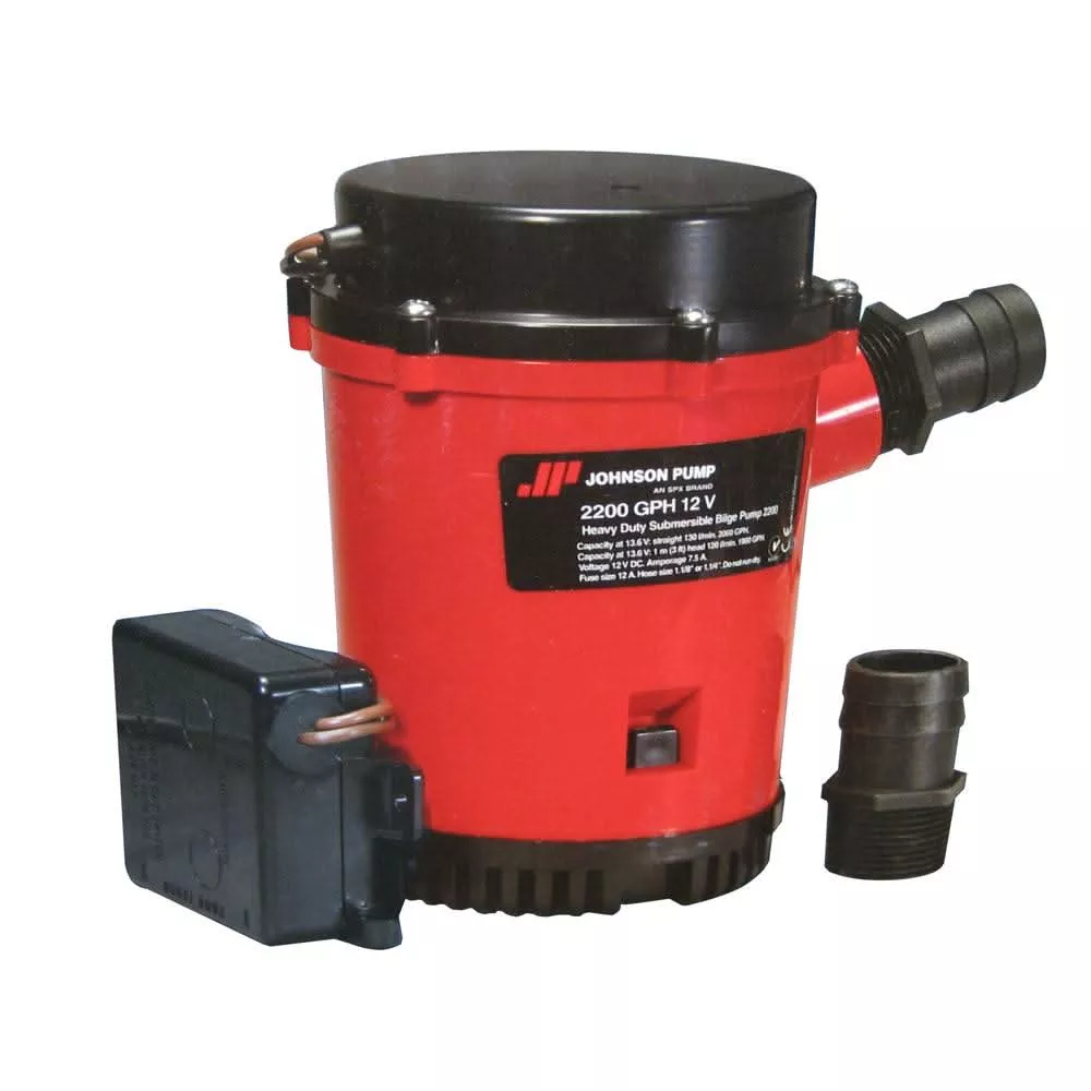Johnson Pump 2200GPH Ultima Combo Auto Bilge Pump – 12V [02274-001]