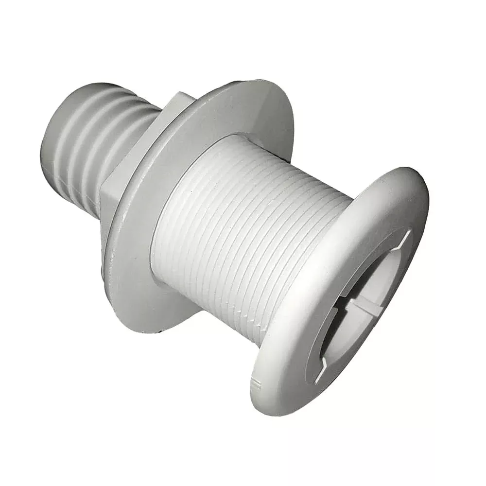 Johnson Pump Thru-Hull – 1-1/2″ – White [75155]