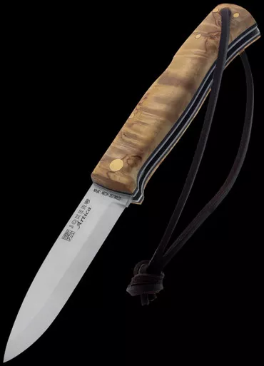 Joker Artica Curly Birch Folding Knife