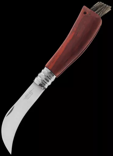 Joker Mushroom Pakkawood Folding Knife