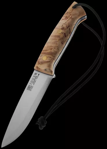 Joker Ranger Bushcraft Curly Birch Firesteel Fixed Blade
