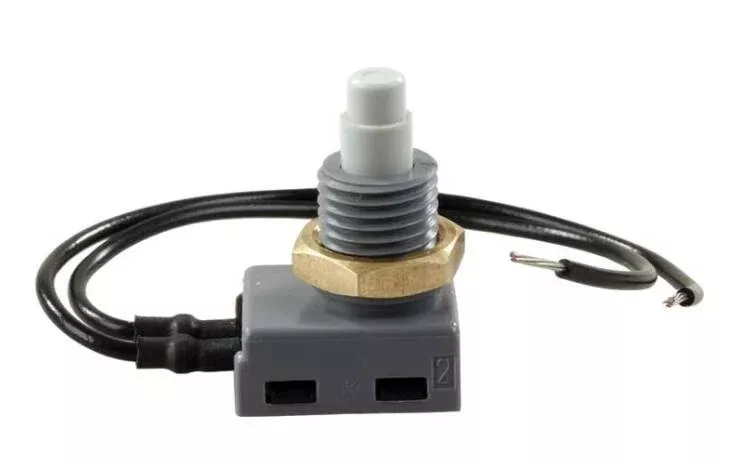 JR Products 12V RV Roof Vent Push Button On/Off Switch• 13985