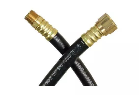 JR Products 3/8" OEM LP Supply Hose, 36"• 07-31445