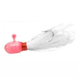 K&E Tackle Pinkie Jig - 3 Pack - 10 - Pink/White
