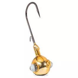 Kalin's Rattlin' Google Eye Jigs (3 Pack) - 1/4 OZ. - Gold
