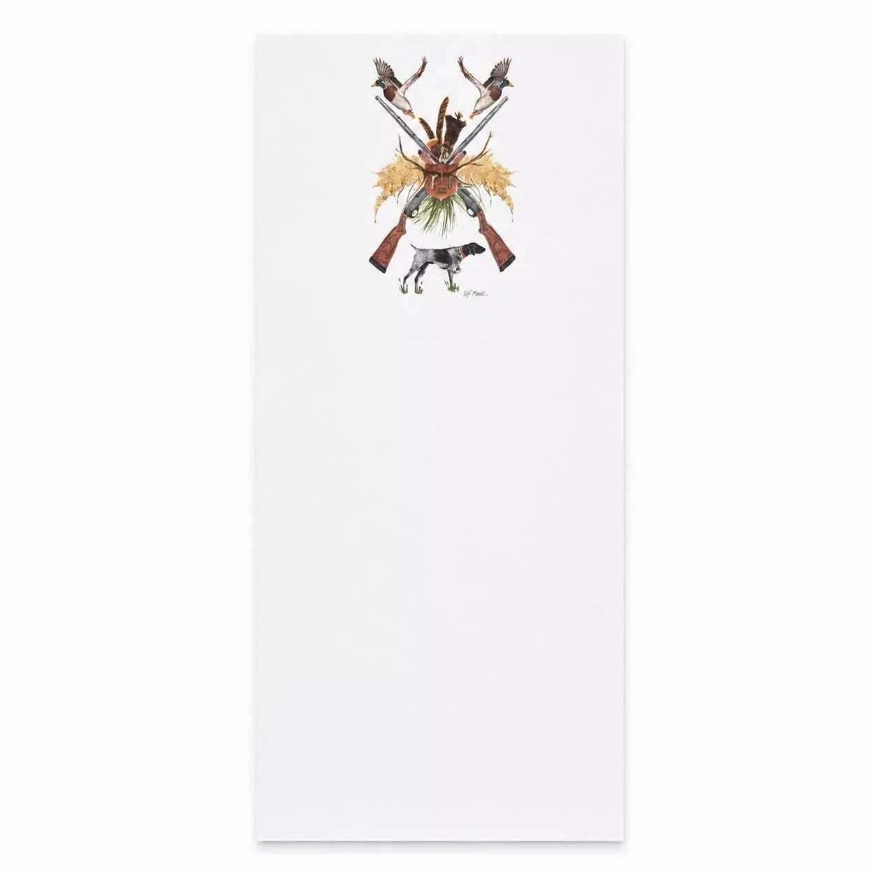 Kat McCall Sportsman Crest Notepad