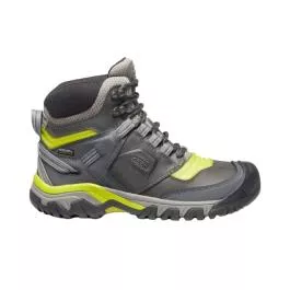 Keen Footwear Men’s Ridge Flex Waterproof Boot – Steel Grey/Evening Primrose – 9.5