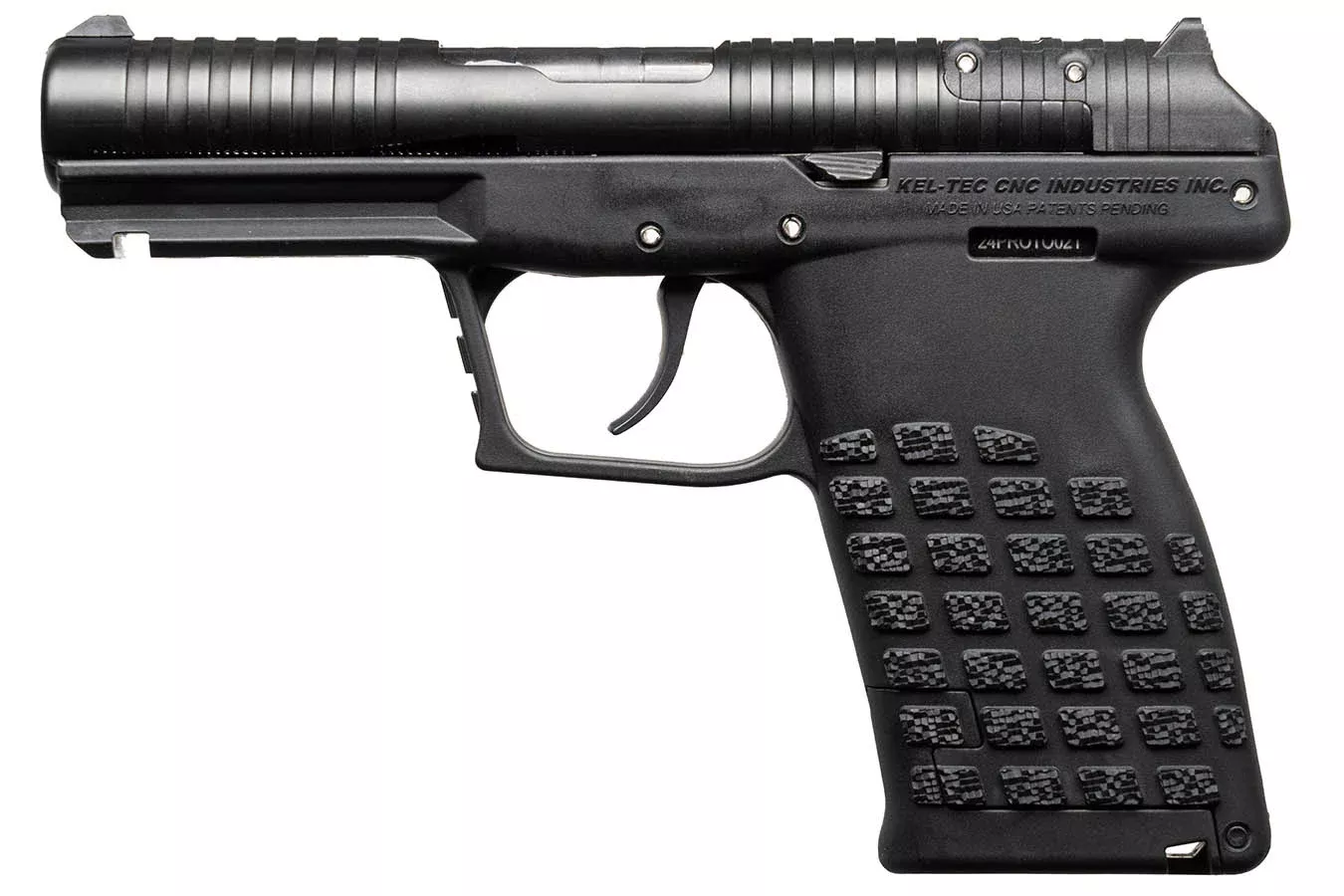 Kel-Tec PR57 5.7x28mm Black Pistol with Two 10 Round Stripper Clips