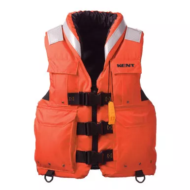 Kent SAR Orange Commercial Vest, Size 4XL
