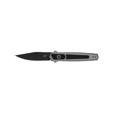 Kershaw 7951 Launch 17 Automatic Folding Knife 3.5" CPM MagnaCut Clip Point Plain Edge Blade, Gray Anodized Handle