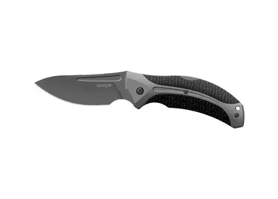 Kershaw Lonerock Hunting Folding Knife 3.5" Drop Point Black K-Texture Handle