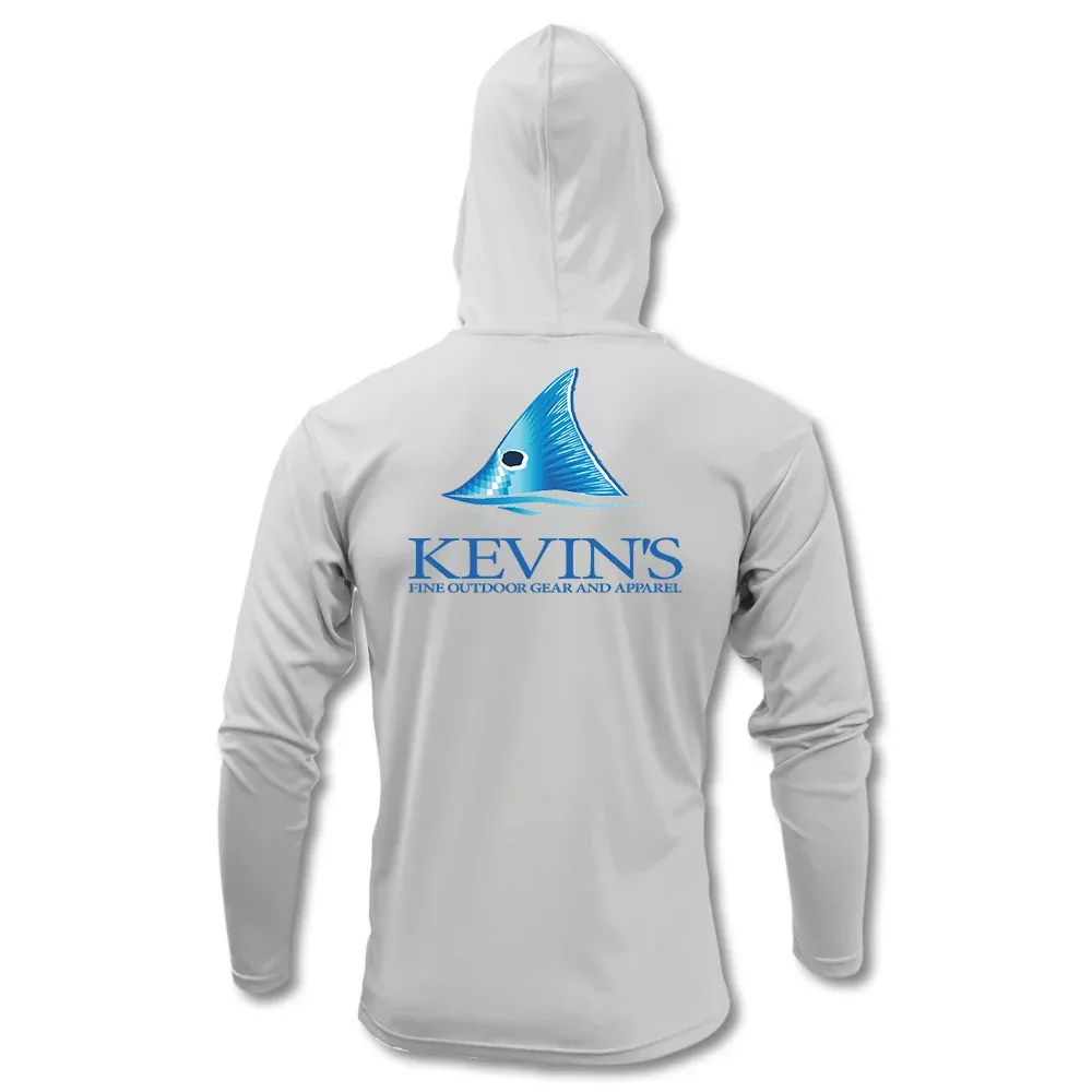 Kevin's Blue Fin Long Sleeve Hoodie