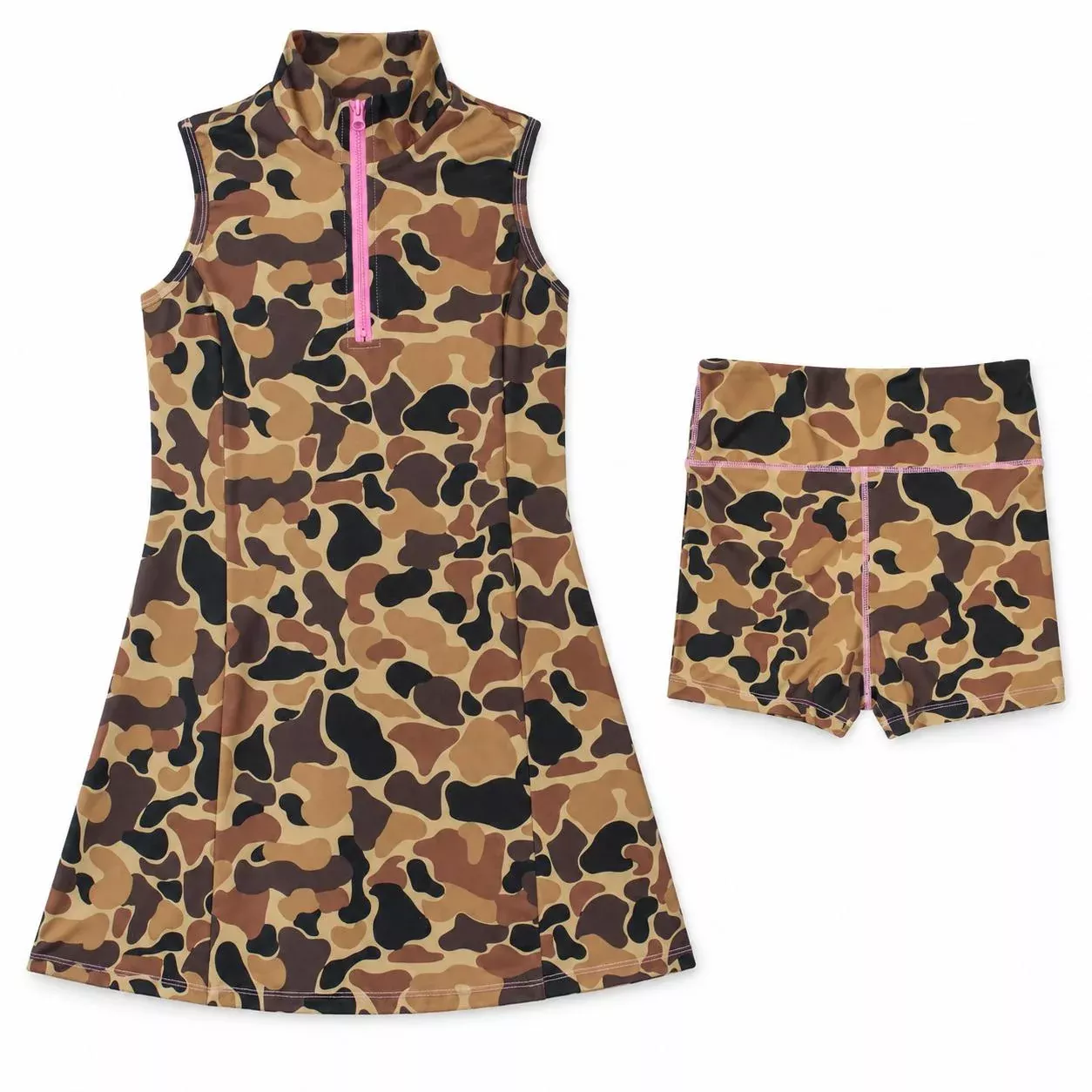 Kevin's Girl's Camo Active Sporting Dress