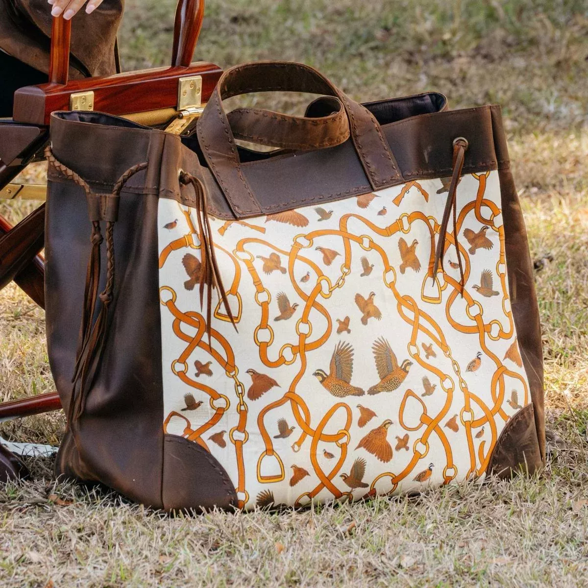 Kevin's Horse Bit and Bird Dog Artisan Bag