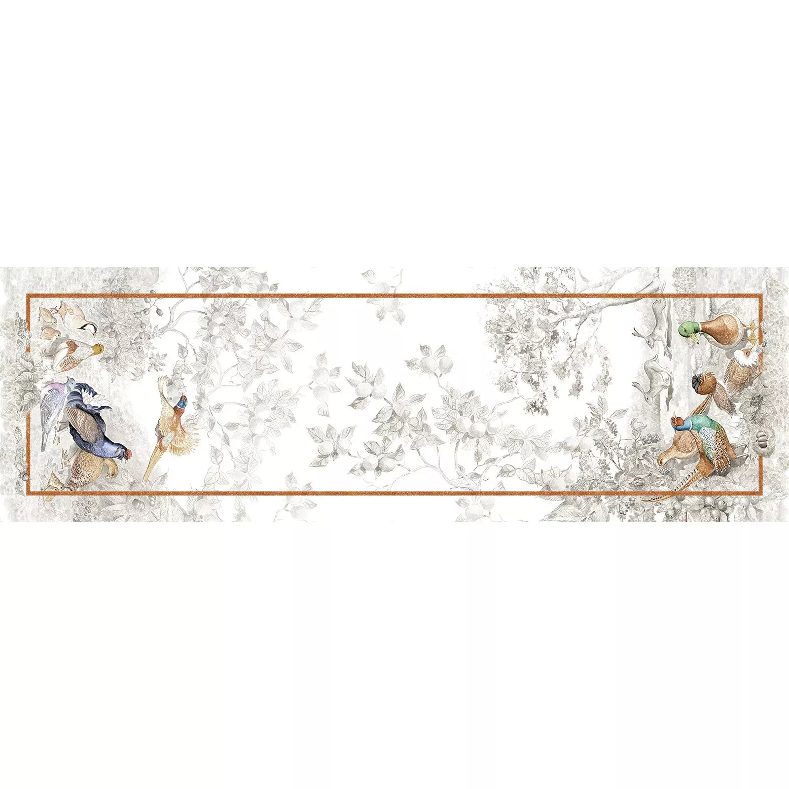 Kevin's Italian Linen Gamebird Table Runner