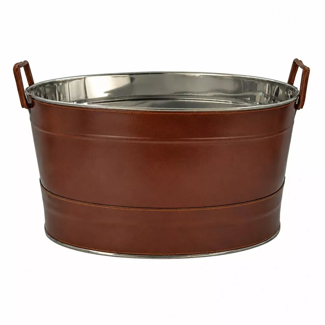 Kevin's Leather Wrapped Ice Tub