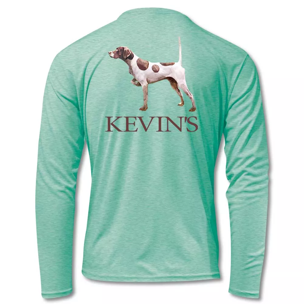 Kevin's Pointer Long Sleeve Performance T-Shirt