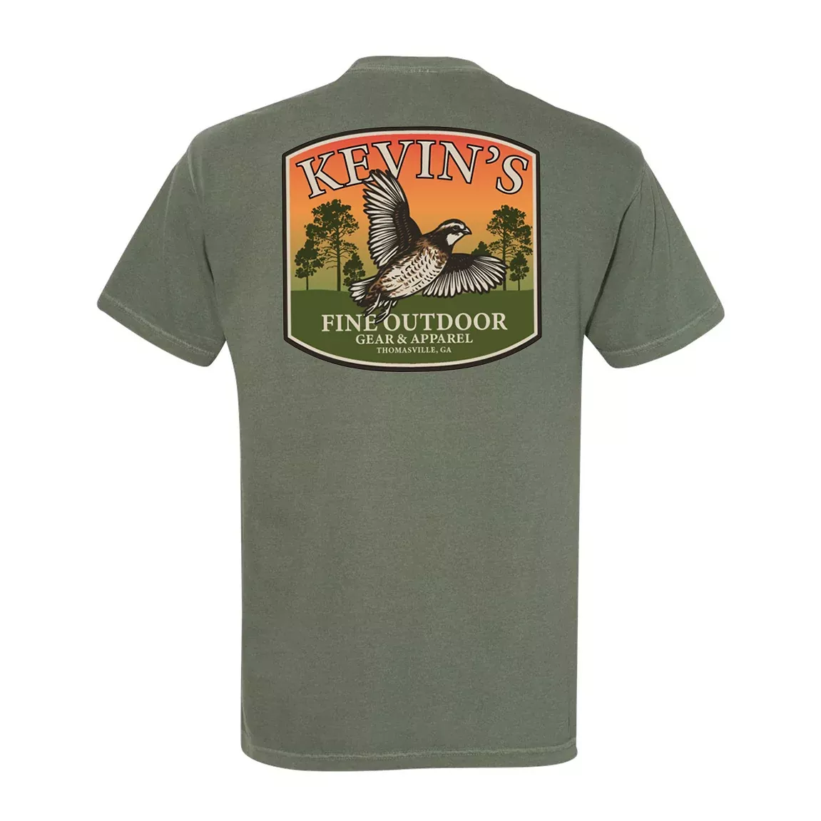 Kevin's Quail Sunset Short Sleeve T-Shirt