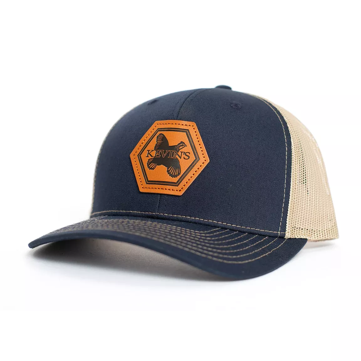 Kevin's Richardson Quail Leather Patch Cap