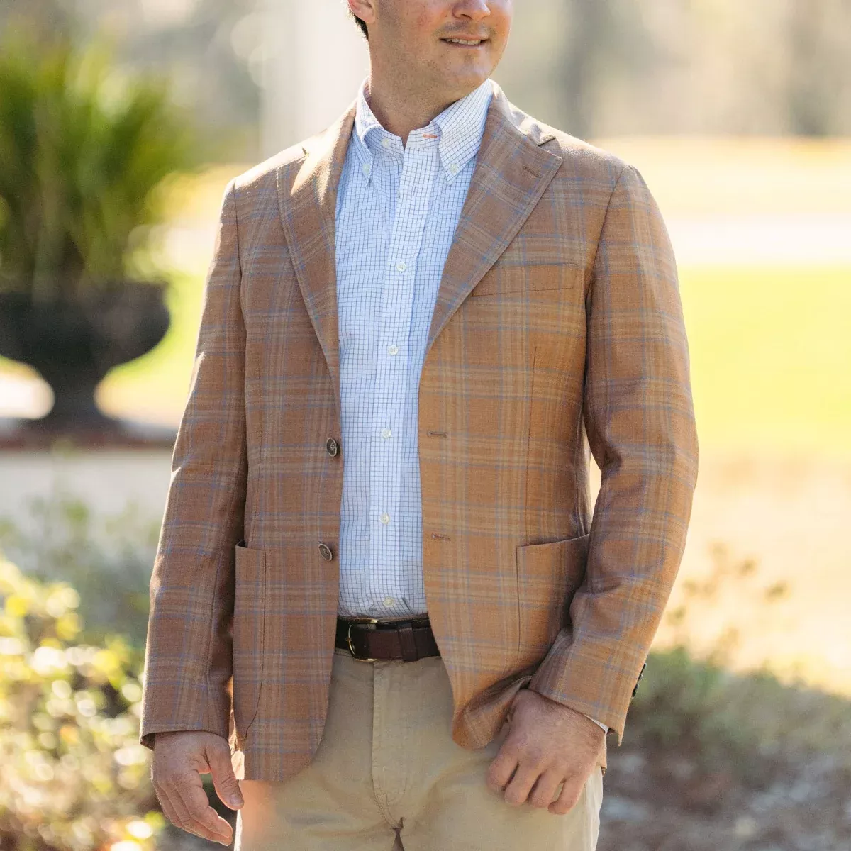 Kevin's Rust/Blue Sport Coat