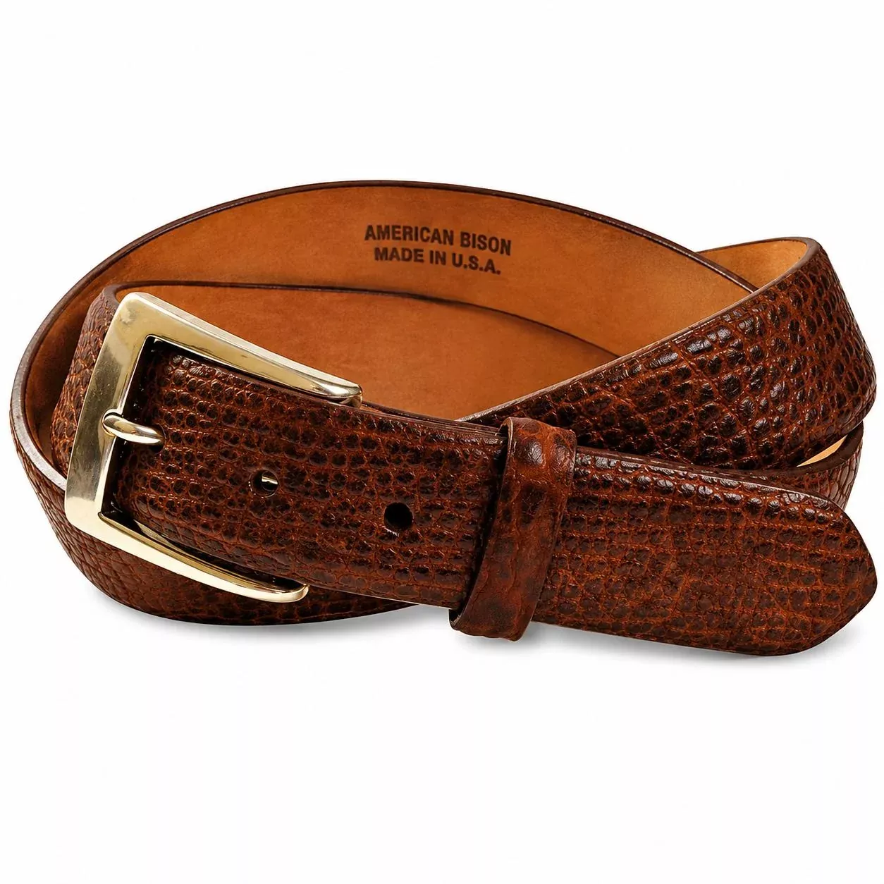 Kevin's Tucson Bison Belt